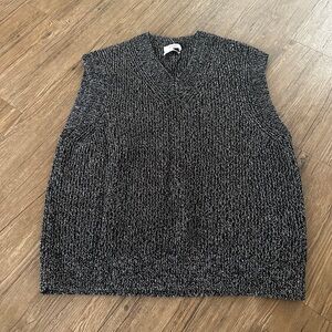 Men's Black Sweater Vest
